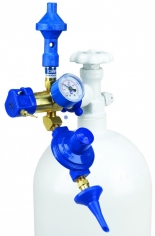 Насадка для баллона Precision Plus оснащенная клапаном для надувания 60/40 (гелий/воздух) / 60/40 He